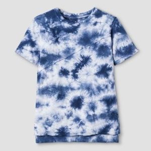 Target Art Class Boys Blue Tie Die Graphic T-Shirt